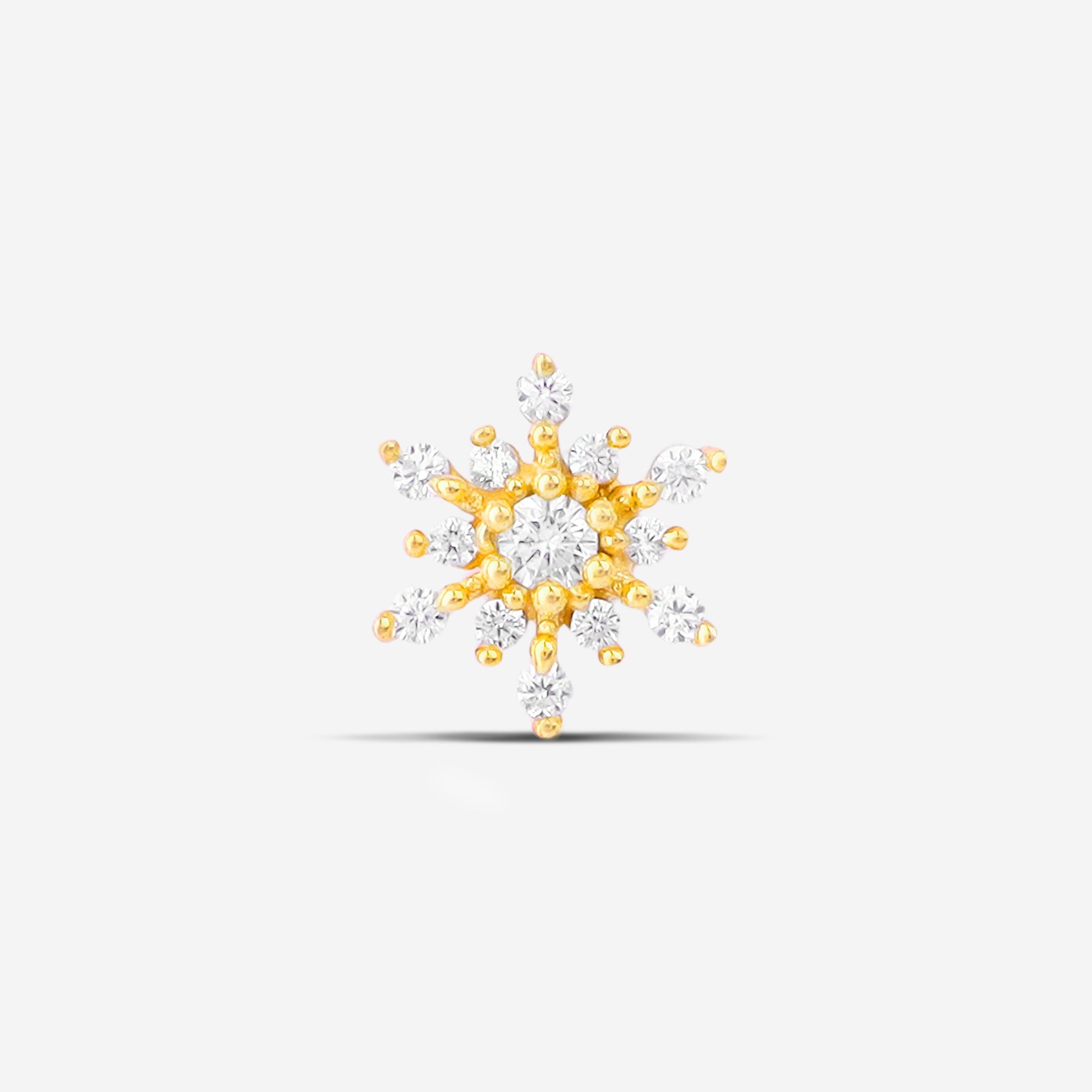 Sitara Nose pin [white]