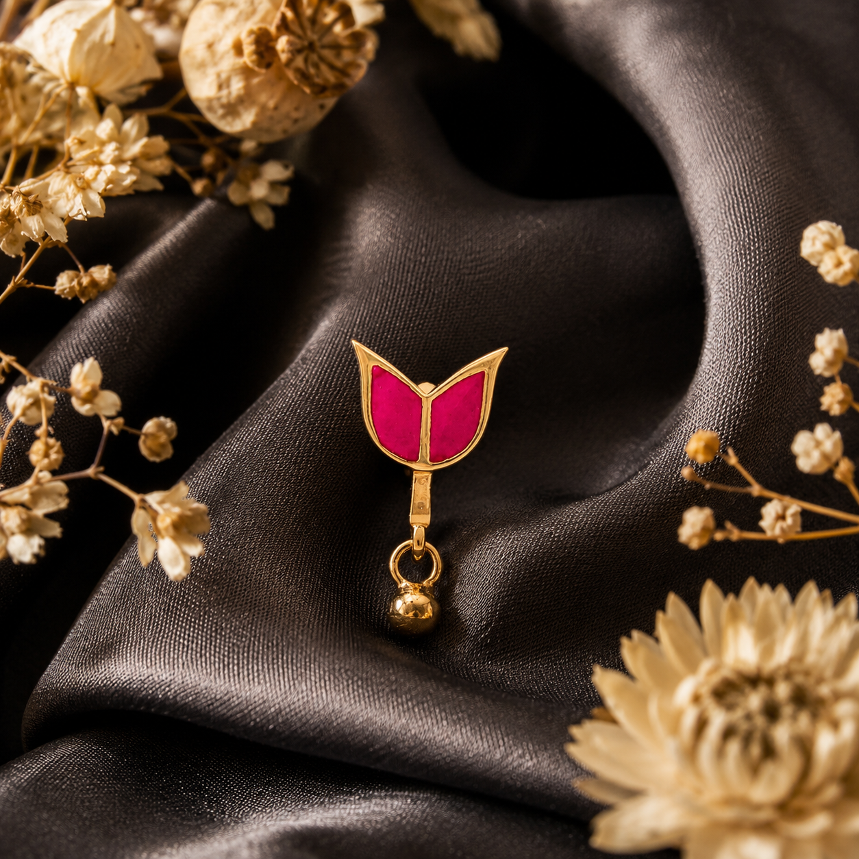 Blossom Drop Nose Pin